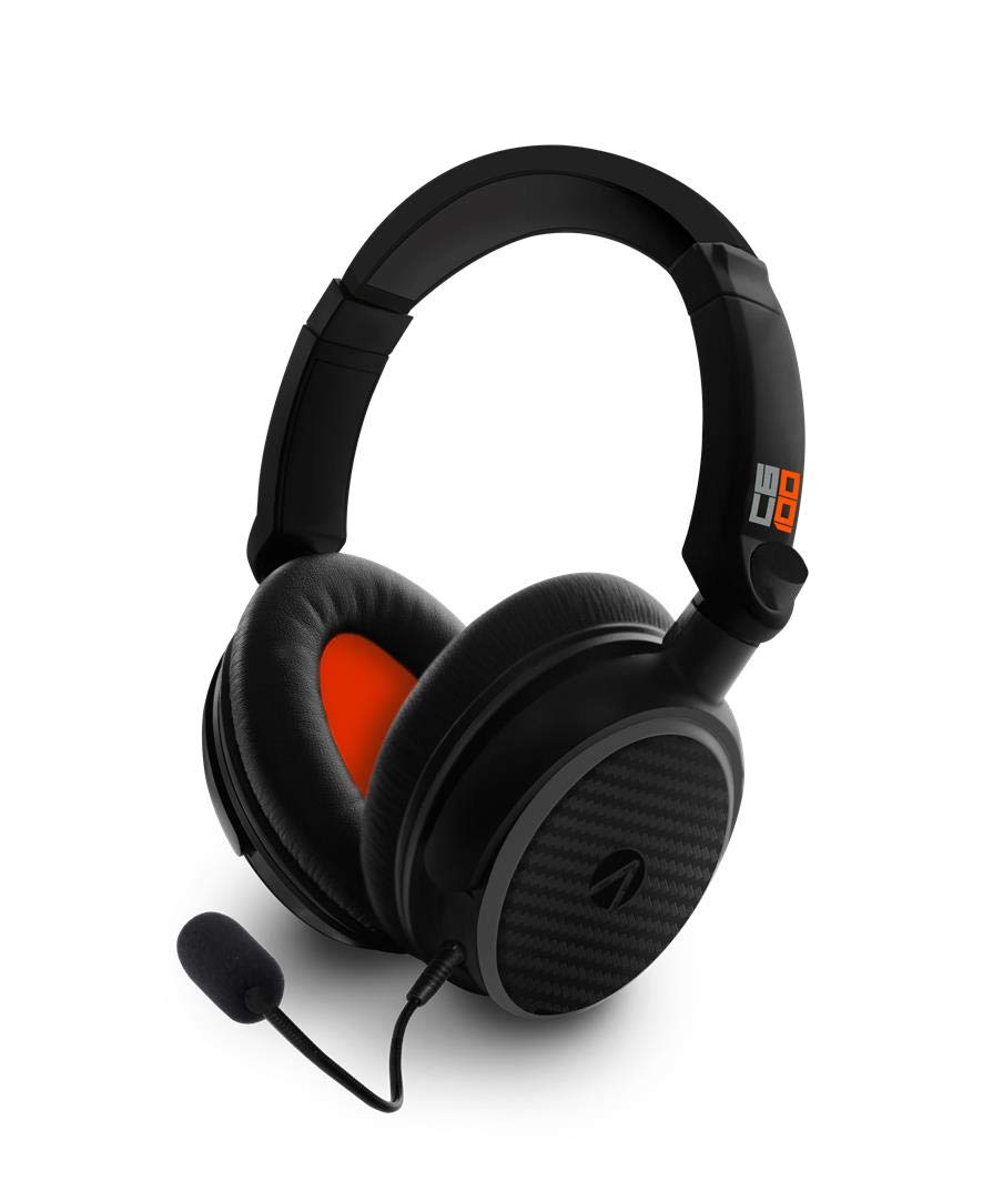 Stealth C6-100 Gaming Headset for Switch, XBOX, PS4/PS5, PC - BLACK/ORANGE