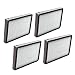 Crucial Vacuum Replacement Vacuum Filter Part # 86889, 20-86889, 40324 - Compatible with Kenmore Vacs - Kenmore EF1 HEPA Style Filter Fits Whispertone & Progressive - for Home Use (4 Pack)
