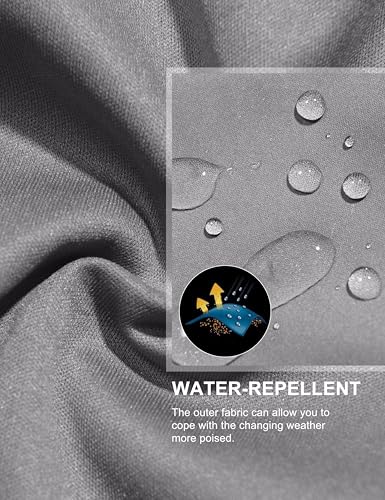 Little Donkey Andy Men's Lightweight Softshell Vest, Windproof Sleeveless Jacket for Running, Hiking, Cycling, Golf2