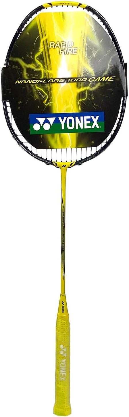 YONEX NANOFLARE 1000 Series Badminton Racquet|4U 5G|Lightning Yellow|1000ZZ | 1000 Tour | 1000 Game | 1000 Play |