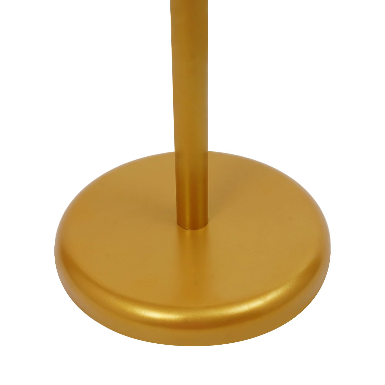 Infoständer A3, Gold - Soporte para carteles con base estable, altura regulable, soporte para información, expositores, soporte publicitario, soporte para póster