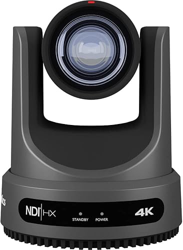 Miniatura 3 de PTZOptics Move 4K SDIHDMIUSBIP PTZ Cámara con zoom óptico de 12x (gris) (PT12X-4K-GY-G3)