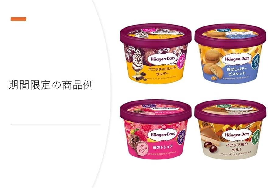 Amazon.co.jp: 6種 各2個 合計12個 ハーゲンダッツ アイス