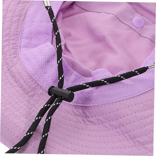 LIFKOME Boys and Girls Foldable Sun Hat Wide Brim Quick-Dry Fishing Hat for Outdoor Activities Lightweight Mesh Design for Comfortable Fit and Sun Multi3