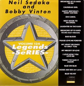 LEGENDS Karaoke CDG Vol.124 Hits of NEIL SEDAKA and BOBBY VINTON