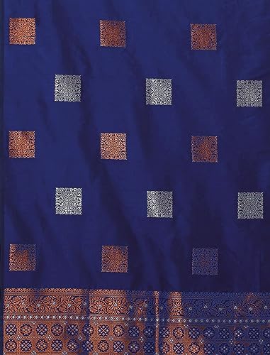 Image of Flosive Woven Kanjivaram Silk Saree With Border
