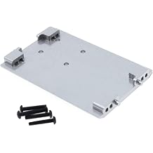 Alloy Center Gearbox Mount Plate 138002 for RC Hobby Car RedCat 1/10 Everest Gen7 Pro/Sport Silver