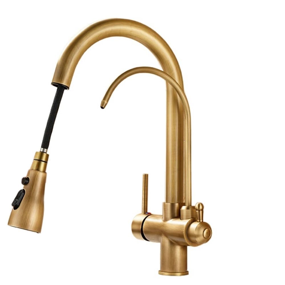 Robinet de lavabo rétro FG-03(B) : dites adieu au manque de pression et aux impuretés