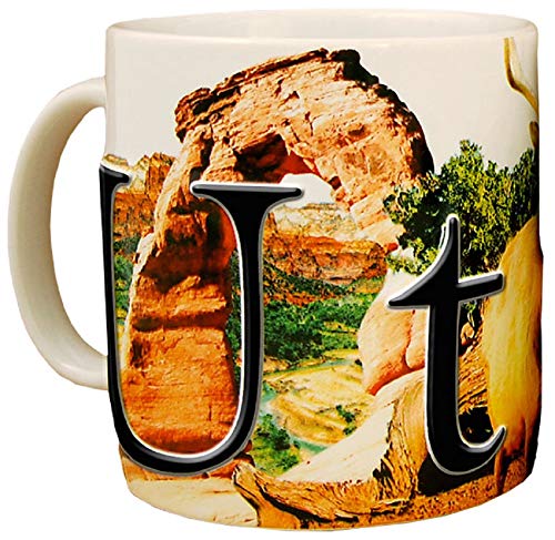 Taza Americaware Utah 18oz Color Relief miniatura 2