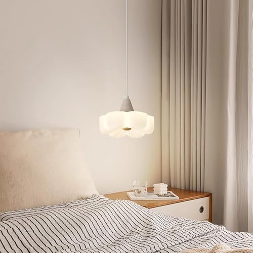 Suspension LED dimmable travertin jaune évite éclairage éblouissant - 7