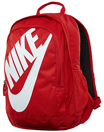 Nike Sportswear Hayward Futura Backpack for Men, Large Backpack with Durable Polyester Shell and Padded Shoulder Straps, University Red/University Red