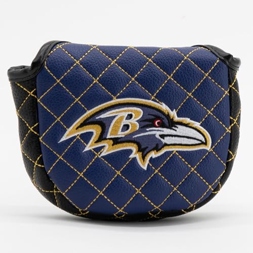 Team Golf NFL Baltimore Ravens Quilted Mallet Putter Cover (Solid) by Team Golf - Used condition - US$43.38