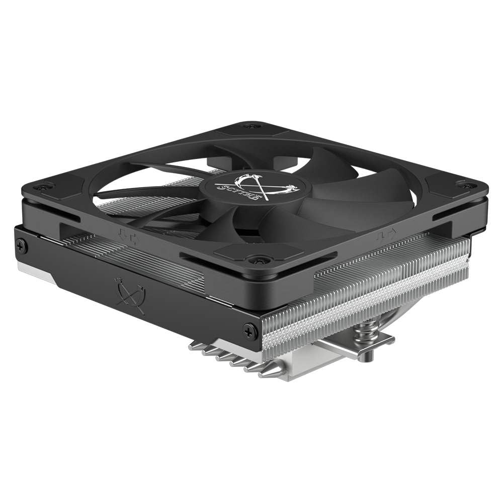 Scythe Big Shuriken 4 Low Profile CPU Cooler, 120mm Slim Fan