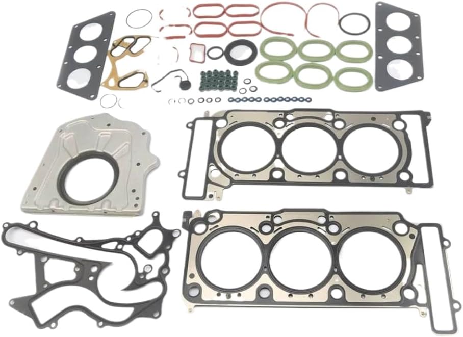Engine Cylinder Head Gasket Kit 3.5 L Compatible With X166 W166 W221 CLS350 E350 R350 S350 276 M276 3.5L V6 GAS 05 17