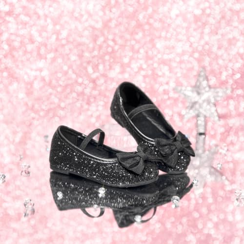 Felix & Flora Toddler Flower Girl Mary Jane Shoes - Little Girls Dress Flats Princess Wedding Party2