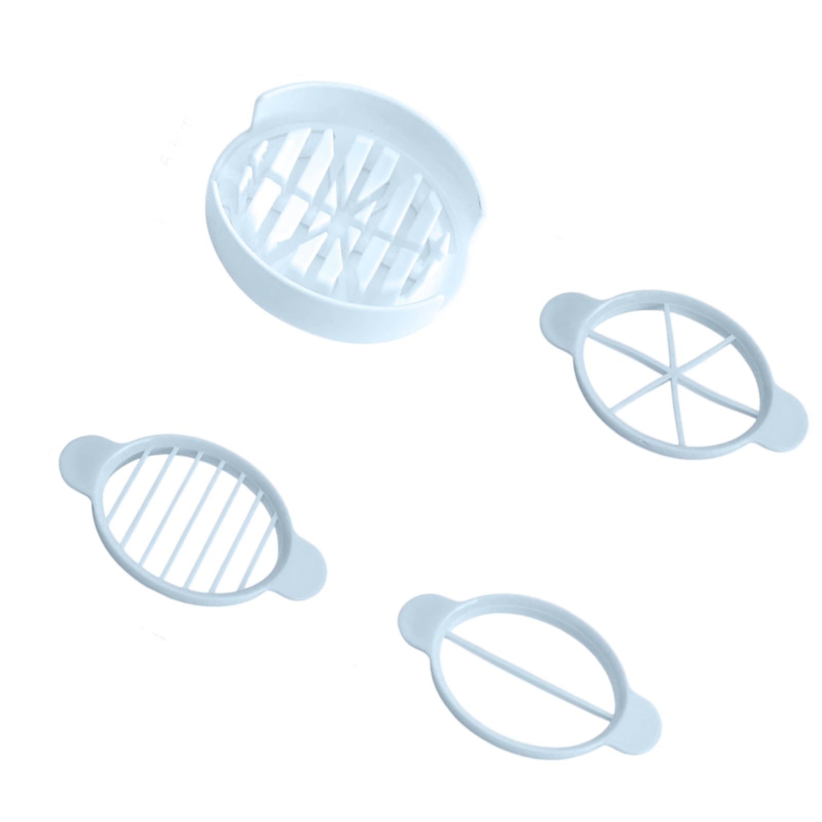 Yhplxyuus Multifunctional Eggs Divider and Peeler Perfect for Perfectly Slicing Hard Boiled and Preserved Eggs Small Design Quick Divider