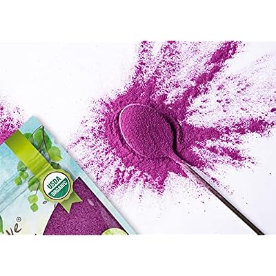 Food to Live Organic Purple Sweet Potato Powder, 6 Ounces Non-GMO, 100% Pure, Dried, Raw, No Sugar Added. Vegan Superfood in Bulk. Great for Cooking, Baking, Pastries, Desserts, and Food Coloring