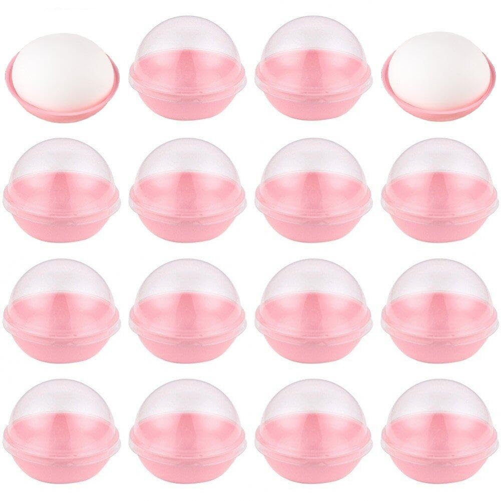 Sanfly 100pcs Mini Cake Box Clear Plastic Cookies Muffins Dome Box Mooncake Box Cake Boxes for Puffs Mochi Mooncake