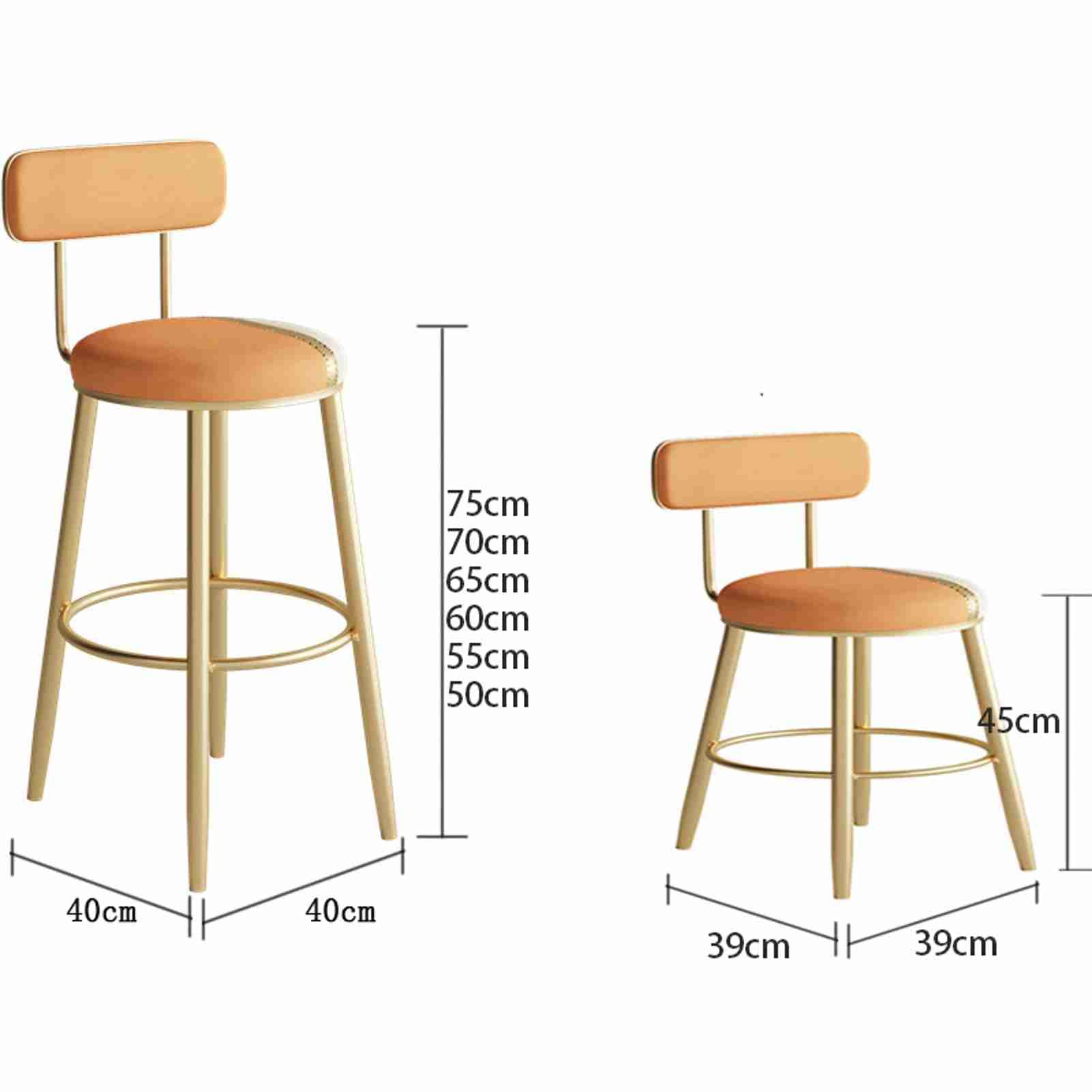 Amazon｜Yo LKK カウンターチェア バースツール ベルベットシート