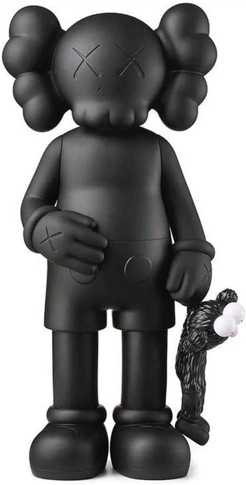 UROOH 12inch Pickup KAWS Model Art Toys Action Figure Collectible for Valentine's Gift, Home Desktop Decorations, 30cm (Color : Black)