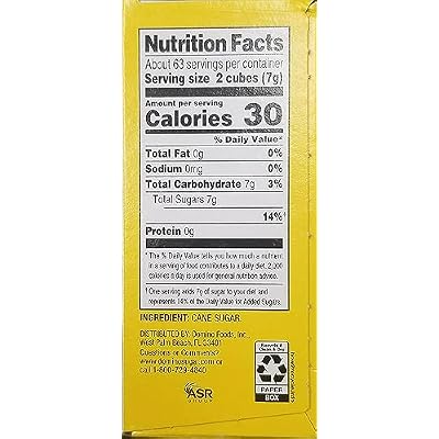 Domino Sugar, Cube Dots, 16-Ounce Boxes (Pack of 12)