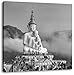 Produktbild Pixxprint Buddha-Skulptur in Thailand, Größe: 70x70 cm, Leinwandbild Quadratisch, Wandbild, Kunstdruck, fertig bespannt