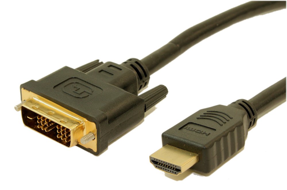MyCableMart 10ft HDMI/DVI-D Combination Cable (30 AWG Gold Plated