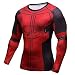 Cosfunmax DP Superhero Compression Shirt Sports Shirt Runing Fitness Gym Men's Base Layer L
