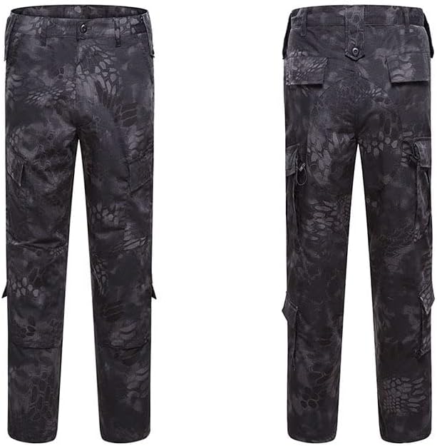 YABOO Tactical Camouflage US Uniform BDU Combat Clothing Airsoft Hunting Shooting Battle Dress Shirt Pants Set