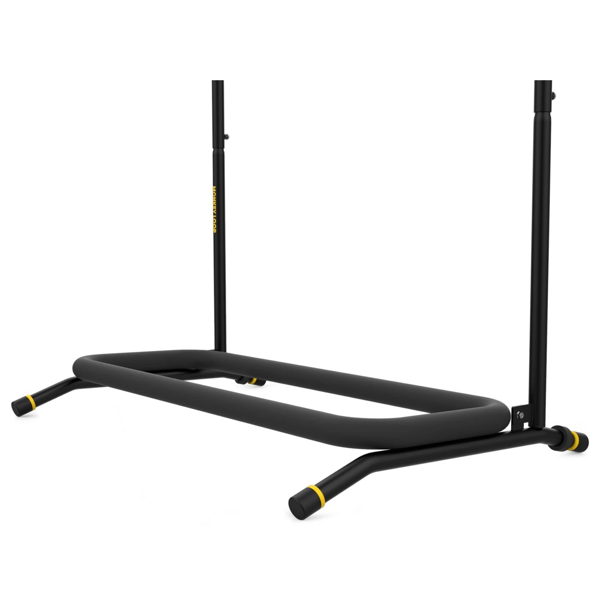 MONKEY LOOP Floor Prime Plus 5 - Soporte de Suelo para 5 Guitarras o Bajos - Soporte Compatible con Guitarras Eléctricas y Bajos Eléctricos - Apoyos Rellenos de Espuma - Resistente a los Arañazos