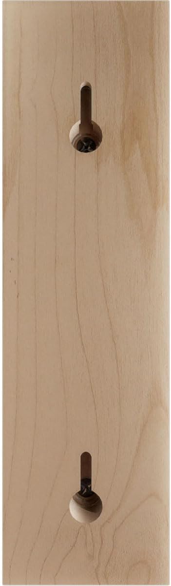 2 1/2"W x 8 3/4"D x 8 1/4"H Traditional Shelf Bracket, Alder