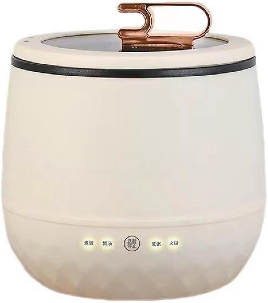 炊飯器 一人暮らし ミニ 多機能炊飯器一人用すいは 2合 ひとり暮らし用 小型電器 8つの便利なモード(保温、予約、白米、麦ごはん、おかゆ、玄米、煮込み、炊込み) おしゃれ 持ち運び便利 12時間保温 サポート 炊飯器 調理鍋 炊飯 ホワイト