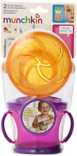 Image of Munchkin Two Snack Catchers, Colors May Vary