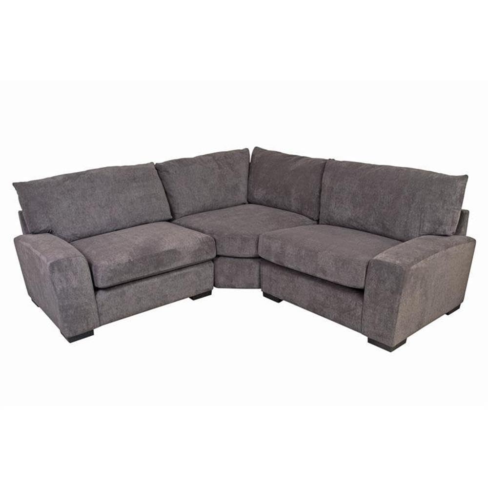 Porter Designs Clayton Sectional, Regular, Gray Dark Gray