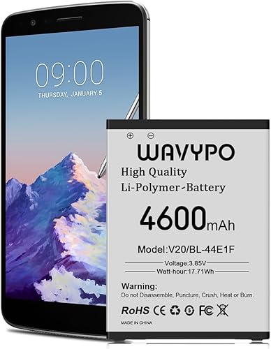 WAVYPO Batería de repuesto para LG Stylo 3, batería de repuesto mejorada para LG Stylo 3, LG Stylo 3 Plus, H910, LG V20 BL-44E1F disponible en Yaxa Venezuela