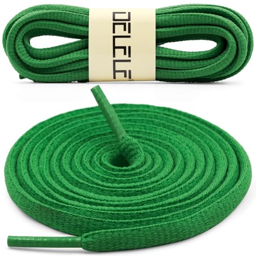 Image of DELELE 2Pair Oval Shoes laces 42 Colors Half Round 1 /4 inchAthletic ShoeLaces for Sport /Running Shoes Shoe Strings