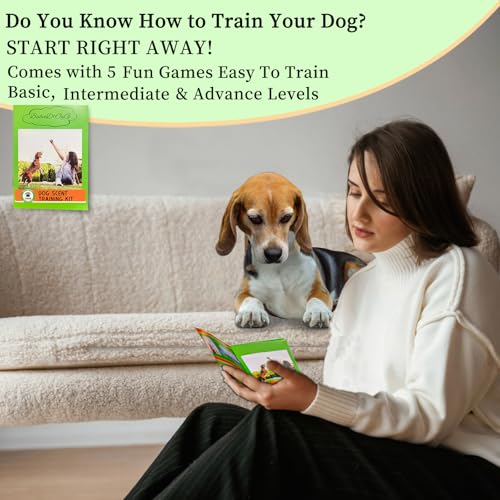 image for BabieDtOyG Dog Scent Training kit, Brain Games, Hide and Seek Toys - F