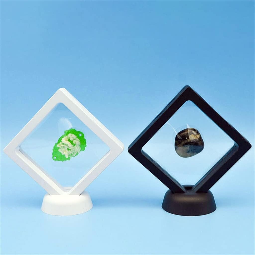 10Pcs Transparent Schmuck Anhänger Suspension Display Stand Schießen Requisiten Acryl PET Verpackung Box