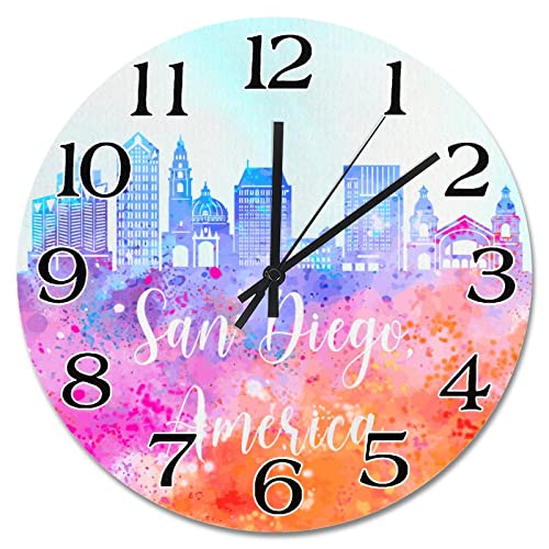 Horloge murale San Diego pour sublimer la décoration de votre salon - 2