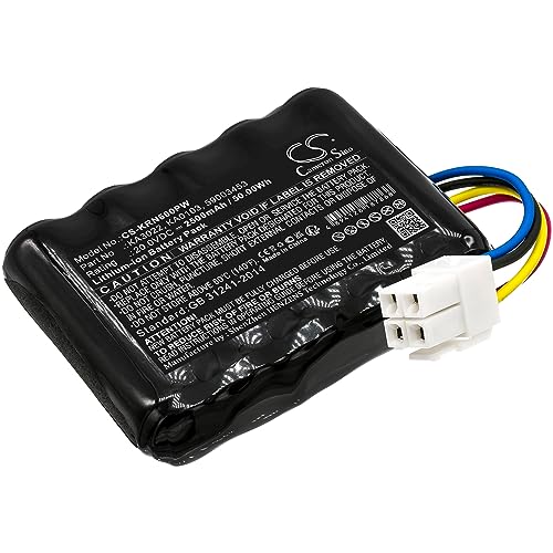 TECHTEK Batteries 2500mAh Compatible avec [Kress] Mission, Mission KR100 Nano, KR101E Nano, 600 KR101E, 600KR101E remplace 59003453, KA3022