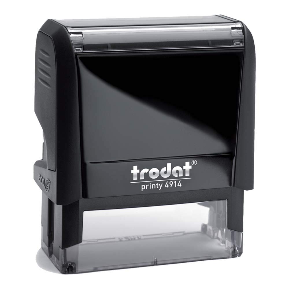Timbro Autoinchiostrante Personalizzabile mm. 64X26 - Timbro Personalizzato per Medici, Infermieri, Professionisti, Insegnanti
