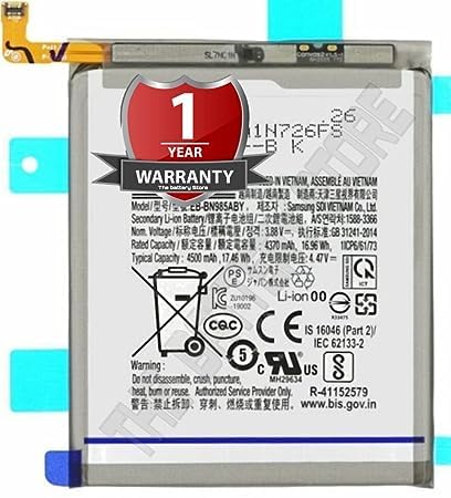 Image of Original EB-BN985ABY Battery for Samsung Galaxy Note 20 Ultra 5G SM-N985F SM-N986F SM-N986B Battery with 1 Year Warranty **** (X0075)