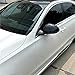 For Mercedes for Benz C Class W206 C200 C260 C300 2022 UP Rearview Side Mirror Cover Wing Cap Exterior Door Rear View Case Trim Carbon(Gloss Black)
