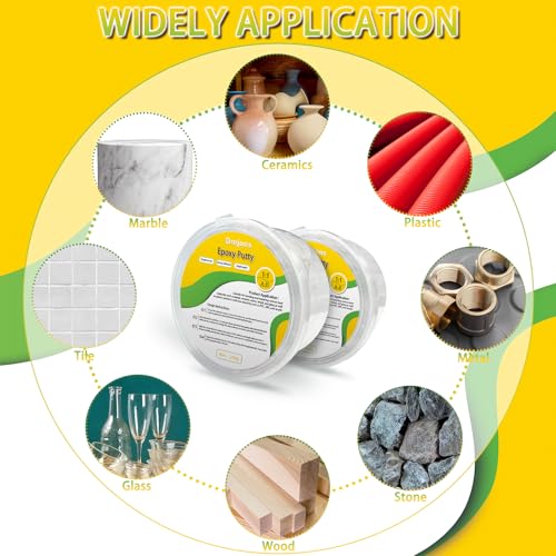 Image of Putty Sculpt Clay Modeling Compound for Sculpting, Modeling, Building, Repairing, Epoxy Putty Self-Hardening Easily Repairs Metal, Wood, Tile, Ceramics Concrete 400g