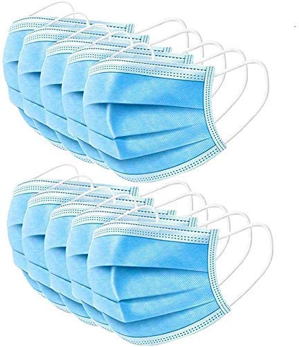 50pcs Disp0sable Nose Filter 3-layer Breathable Comfortable Cover Used In Hospitals,schools And Public Health