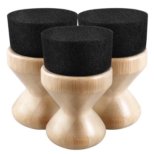 FALESOUL 3Pack Cutting Board Oil Wax Applicator for Food Grade Mineral Oil Board, Portable Cutting Board Oil Applicator Easy to Use for Cutting Boards, Wooden Spatula, Spoon and Other Utensils