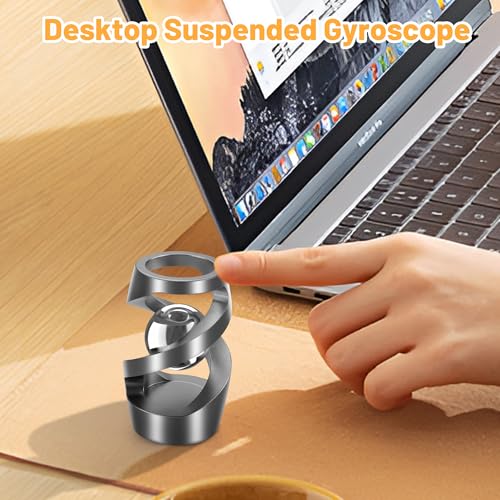 image for DOLASEV Upgraded Kinetic Desk Toys, Kinetic Spinning Desk Toy for Offi
