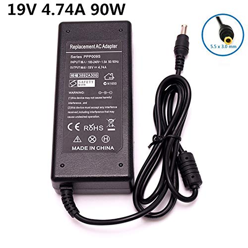 90W Laptop Adapter + Power Cord for Samsung GT9000 PRO Amazon.in