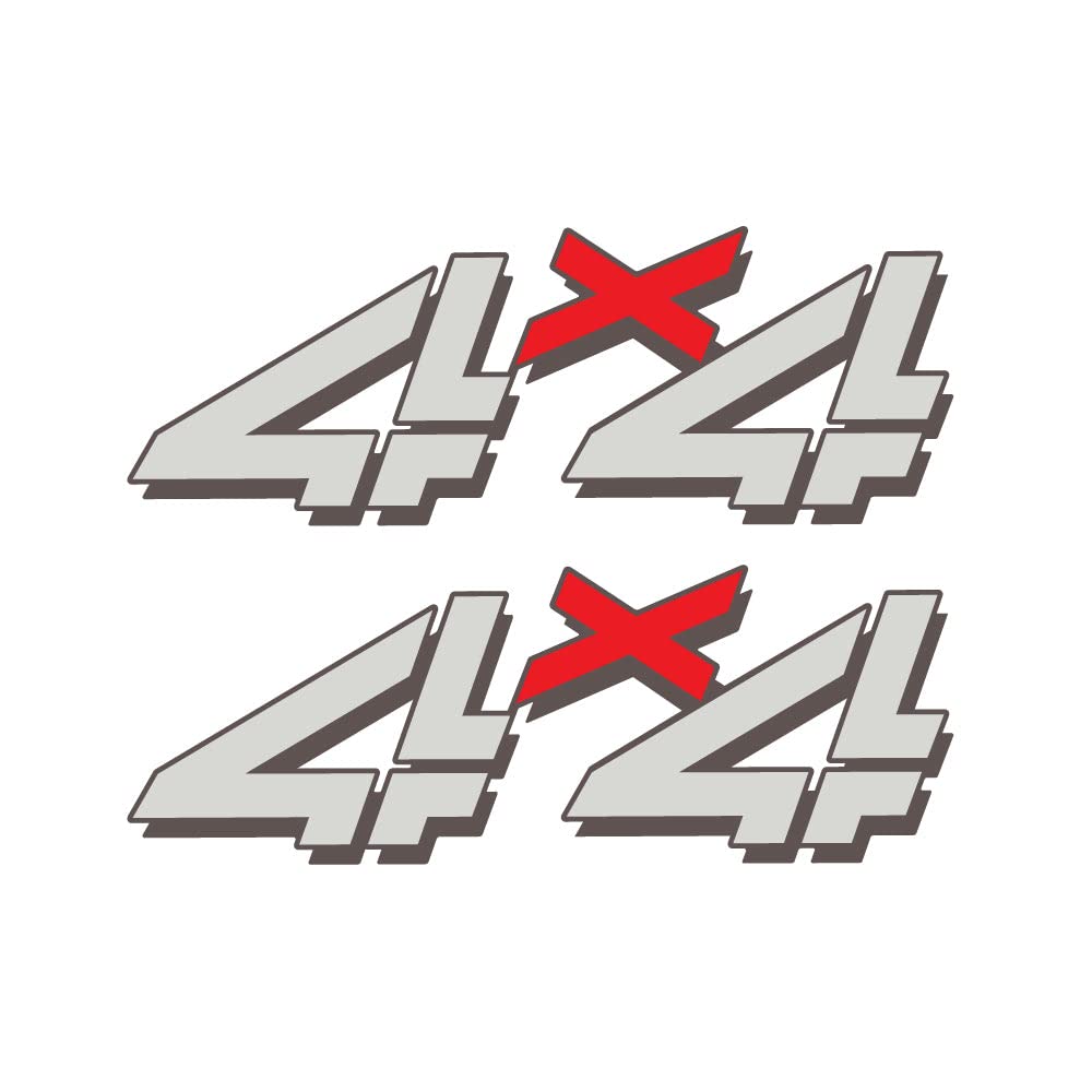 4x4 Decals Stickers for Silverado 1998-2007