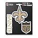 NFL New Orleans Saints Team Decal, 3-Pack